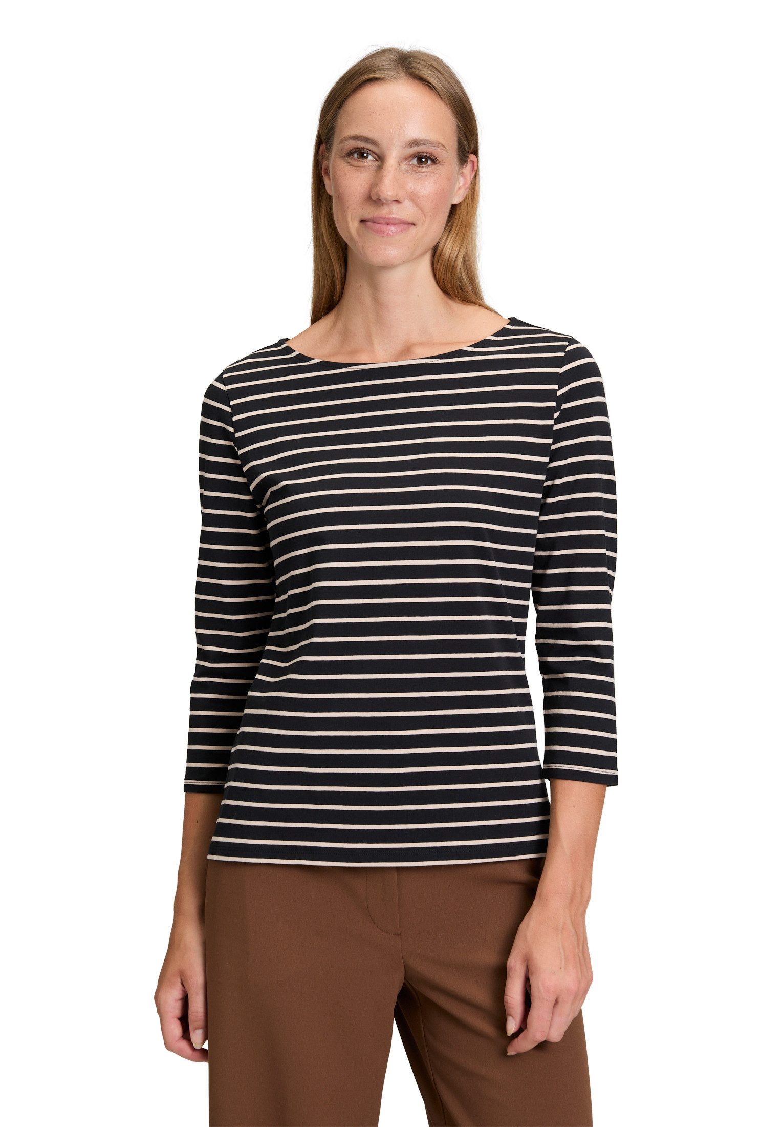 Betty Barclay 3/4-Arm-Shirt Damen mit U-Boot-Ausschnitt (1-tlg)
