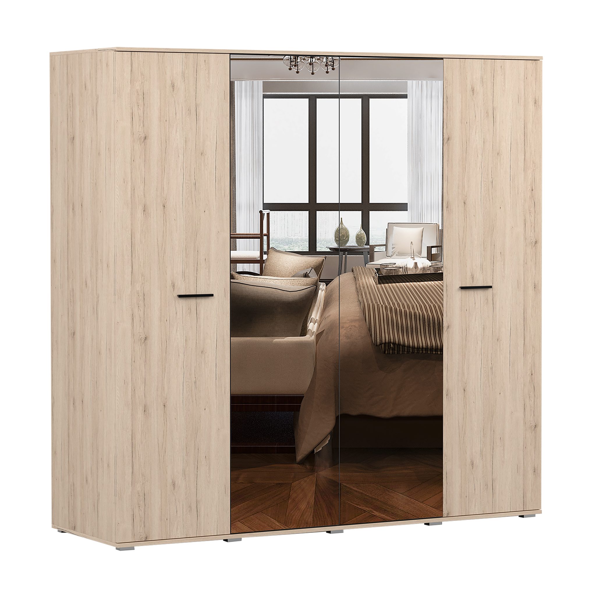 imm24 Drehtürenschrank BARI