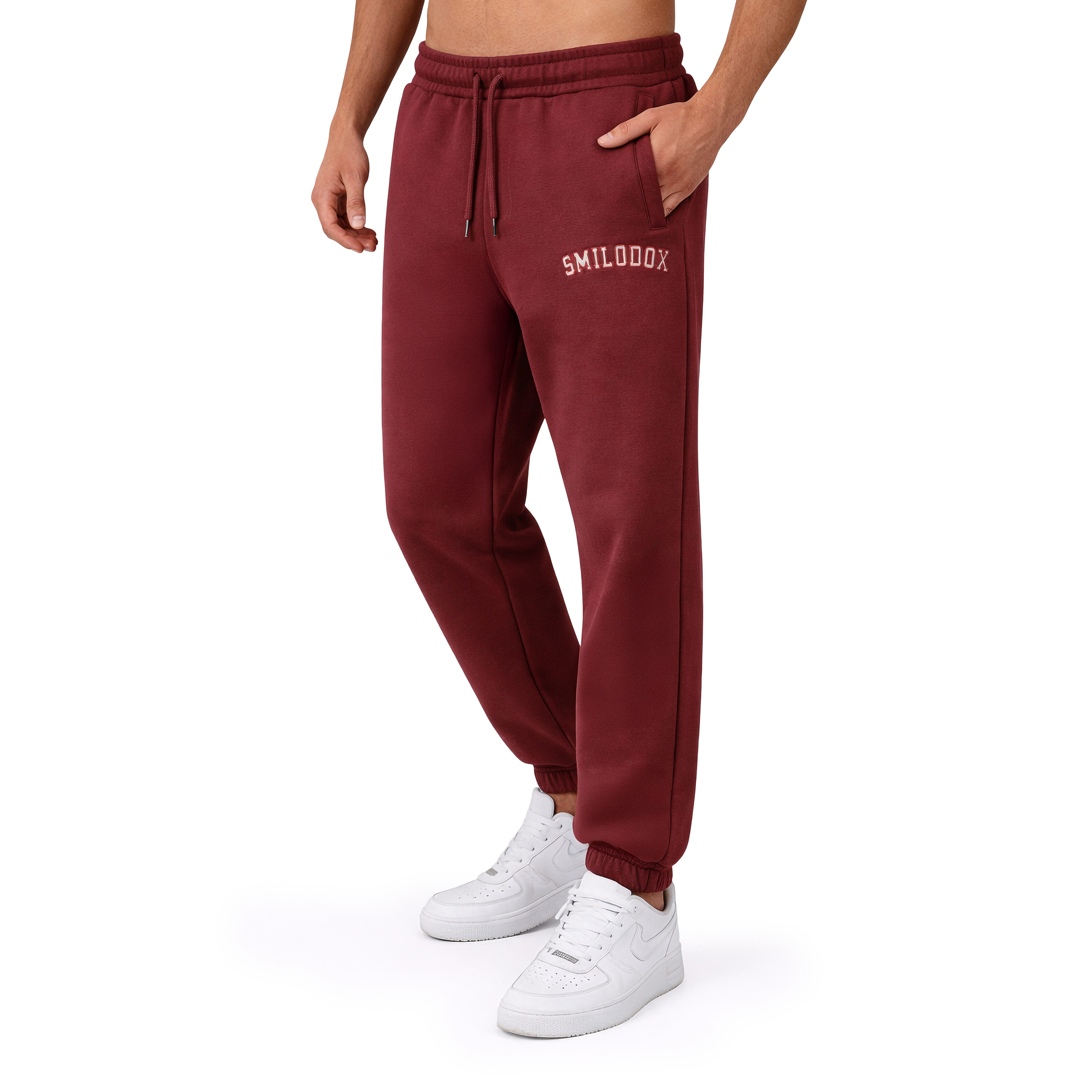 Smilodox Jogginghose Kayson, Oversize Freizeithose mit Reißverschlusstasche günstig online kaufen