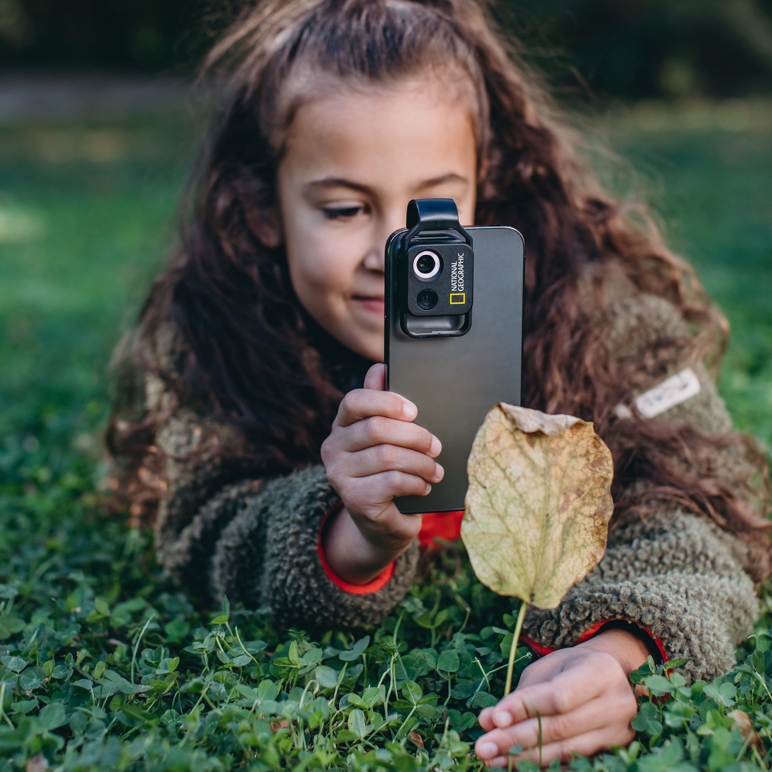 NATIONAL GEOGRAPHIC NATIONAL GEOGRAPHIC 200x Handy-Mikroskop mit CPL Kindermikroskop