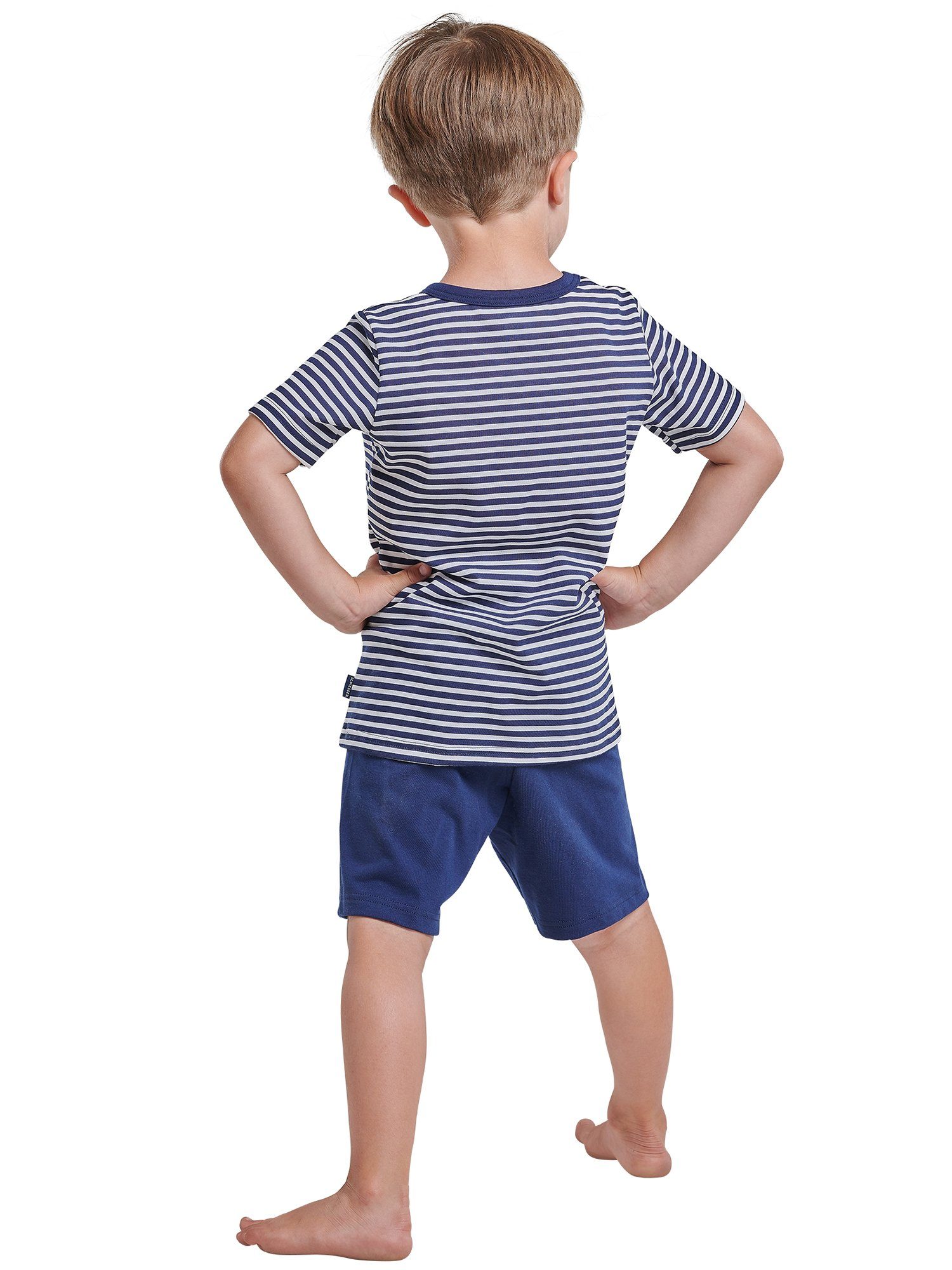 Kinder Kinderunterwäsche Schiesser Pyjama Basic Kids (1 tlg)