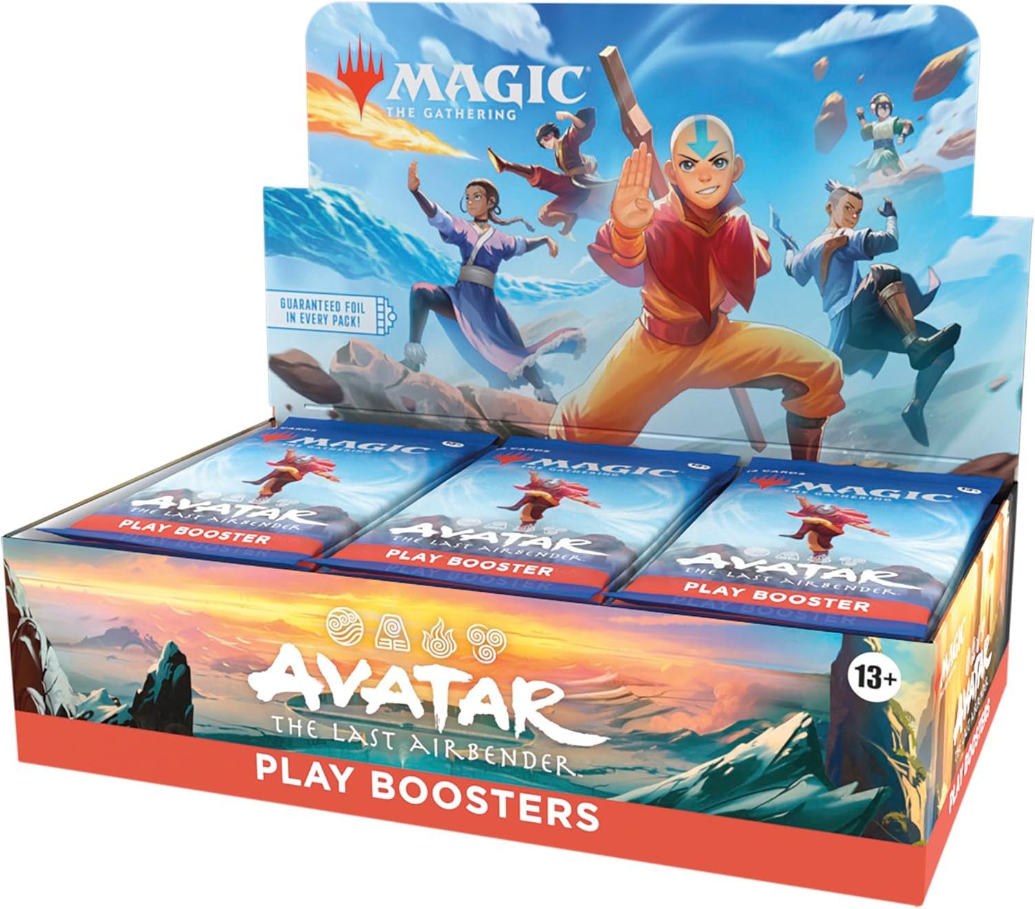 Magic the Gathering Sammelkarte Avatar: The Last Airbender Play Booster Display Englisch, Includes 30 Play Booster Packs