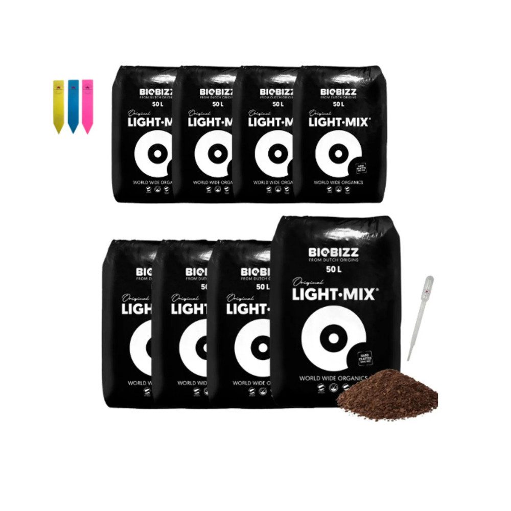 Biobizz Blumenerde Biobizz Light Mix, (8-St)