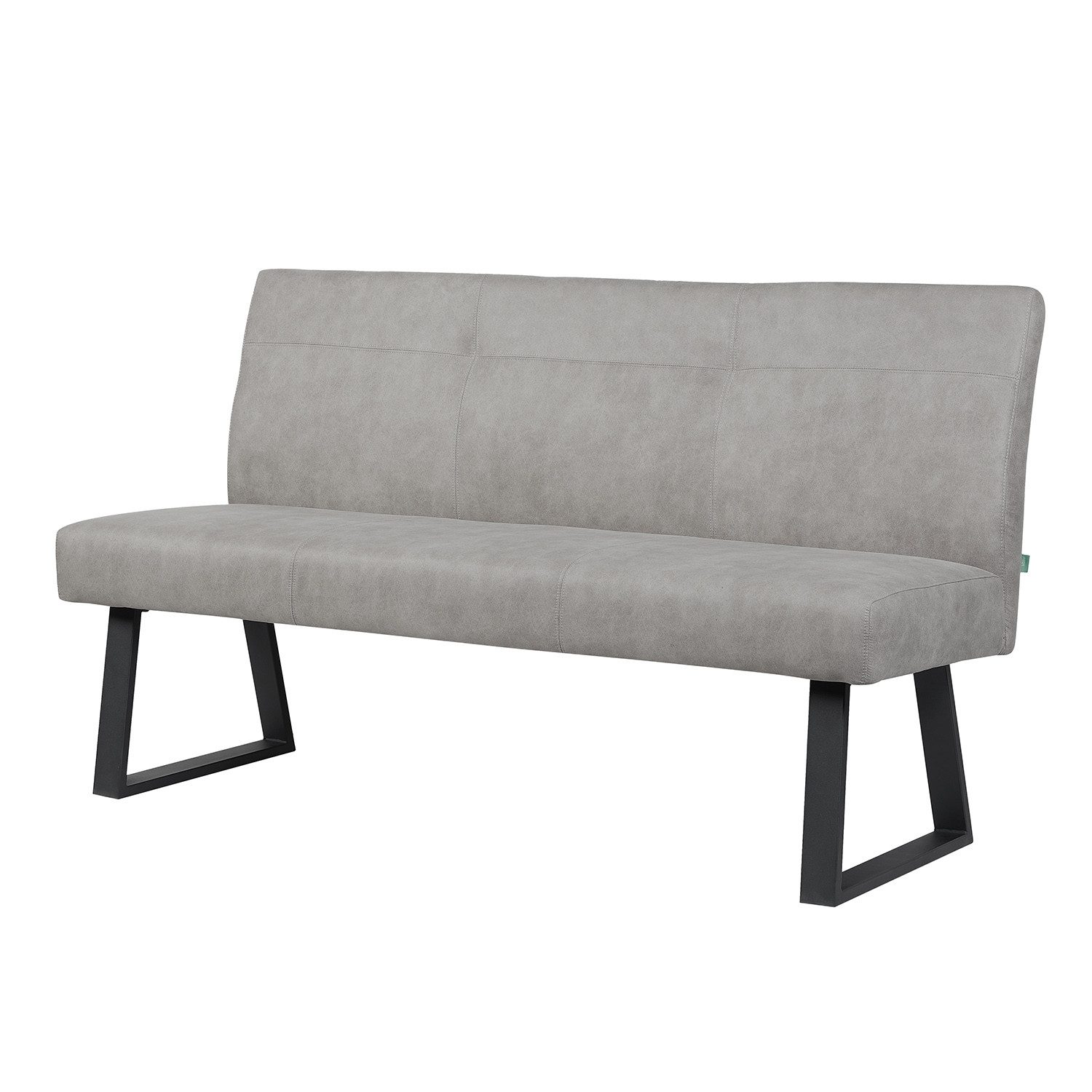 DUBI Möbel Essbank JOYCE, mit Federkernbox gepolstert, mit Rückenlehne, Metallgestell