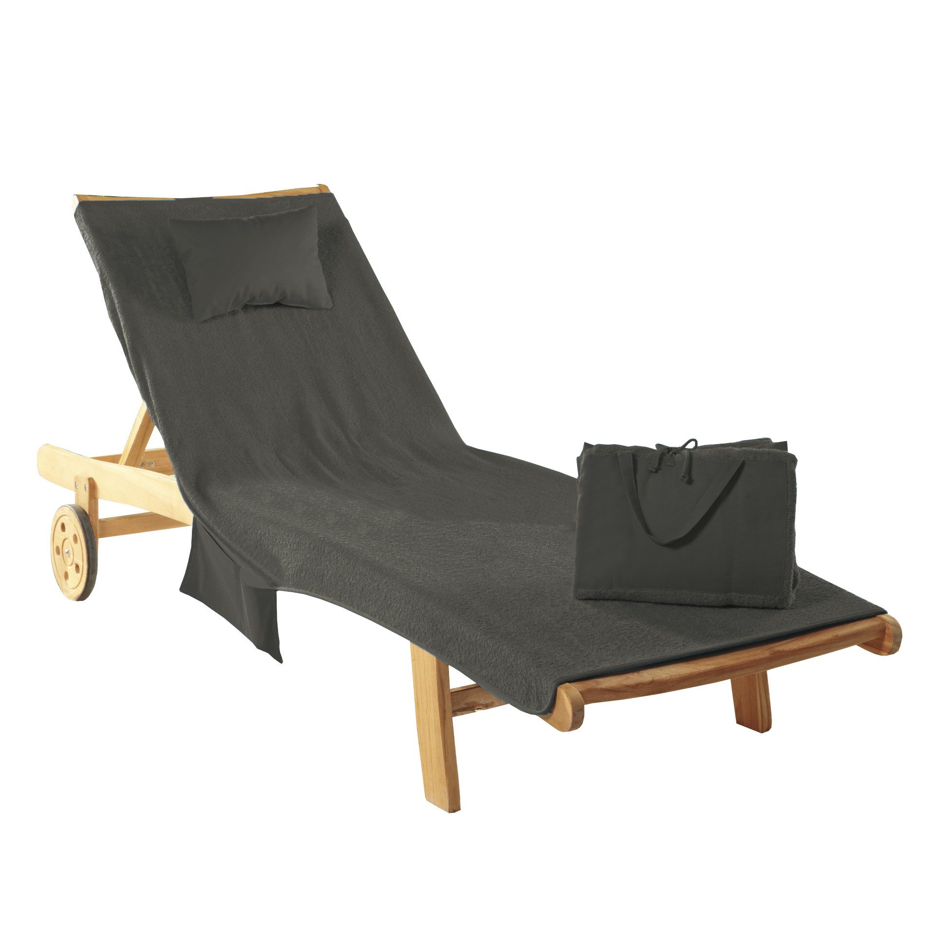 Delindo Lifestyle Liegenauflage MIAMI, (1 St), Faltbar in eine Tasche - ink günstig online kaufen