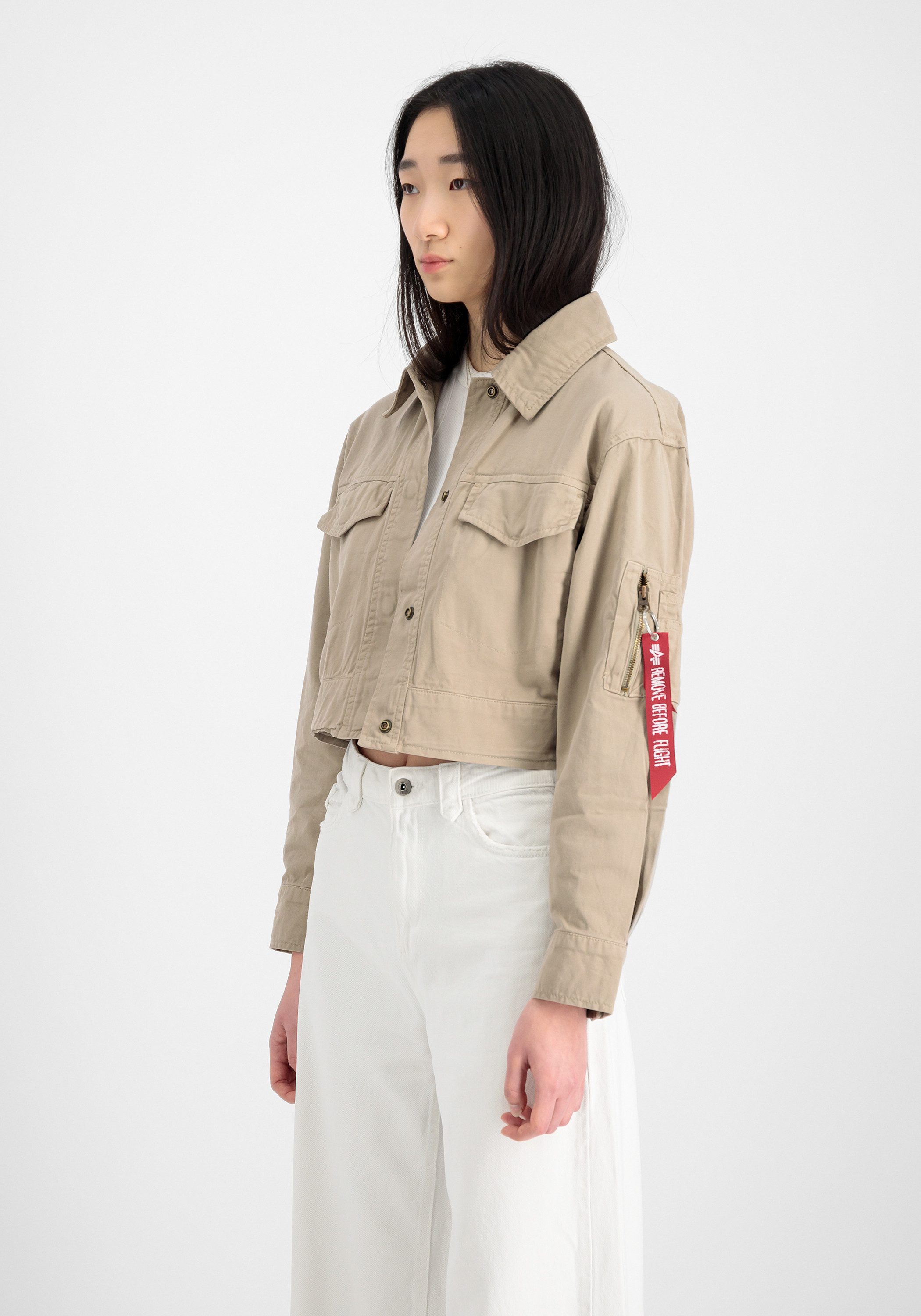Alpha Industries Bomberjacke Deck Jacket Cropped Wmn