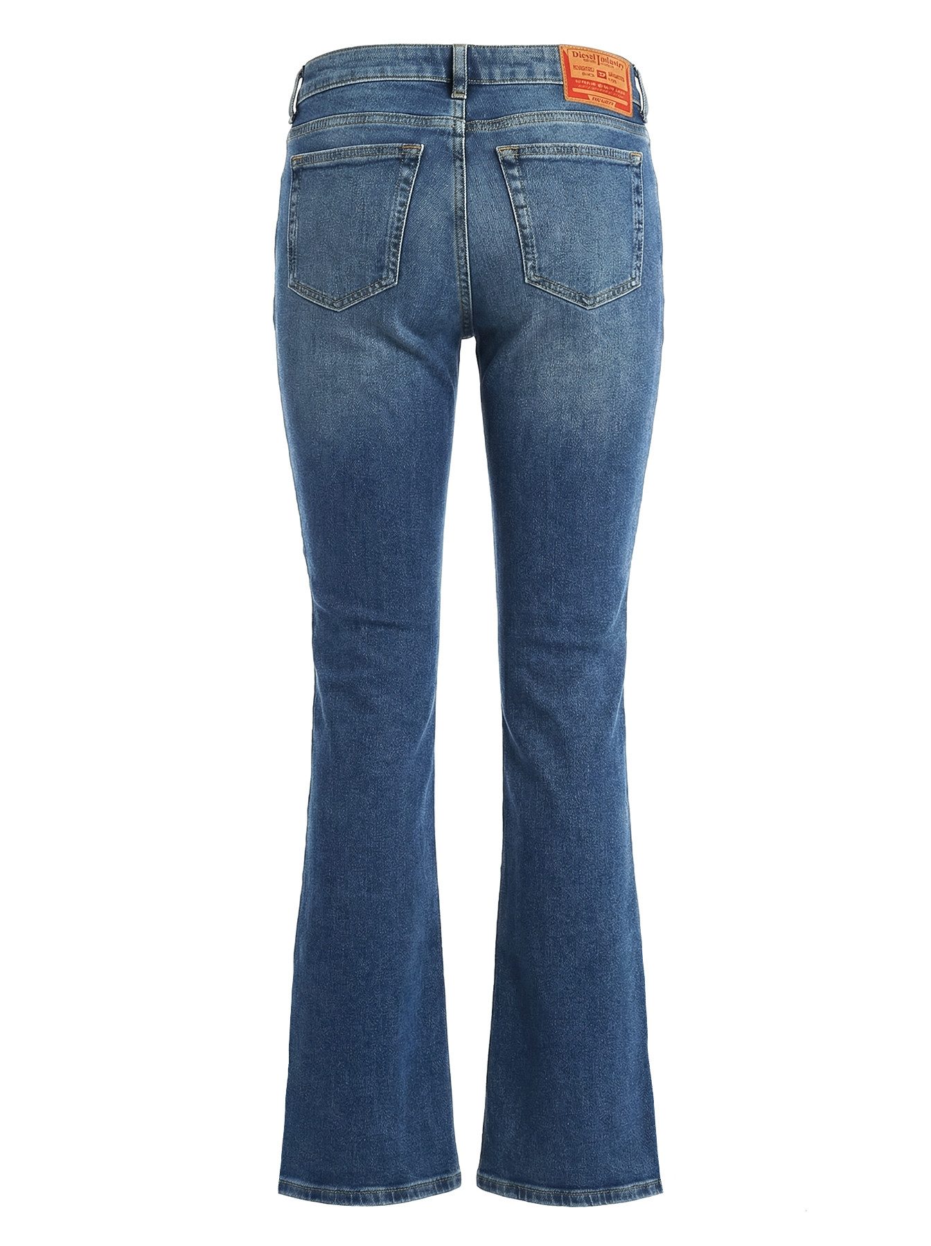 Diesel Bootcut-Jeans schmale, ausgestellte Beinform - D-EBBEY RNFAJ