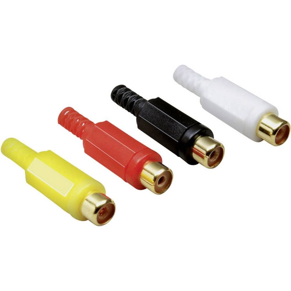 Cinchsteckverbinder-Set Audio- & Video-Adapter