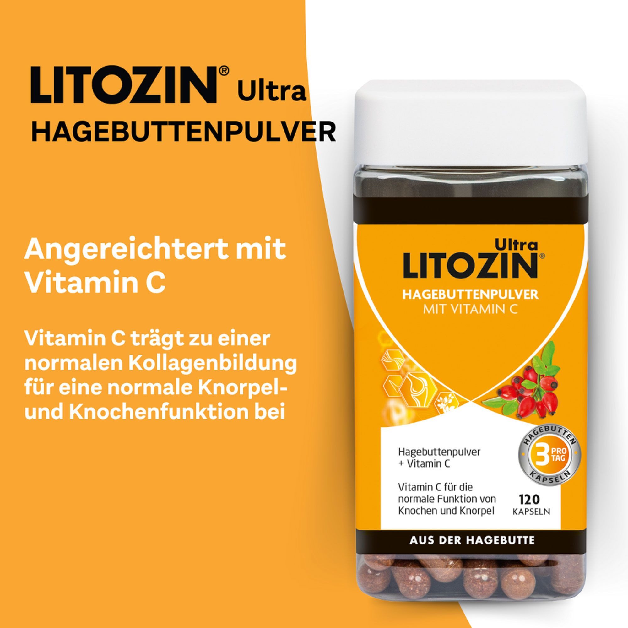 Queisser Pharma GmbH & Co. KG LITOZIN Ultra Kapseln Kapseln, 120 St.