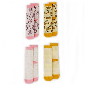 MILK&MOO Socken Milk&Moo Buzzy Bee und Chancin Mutter-Kind Socken Set (1-Paar)