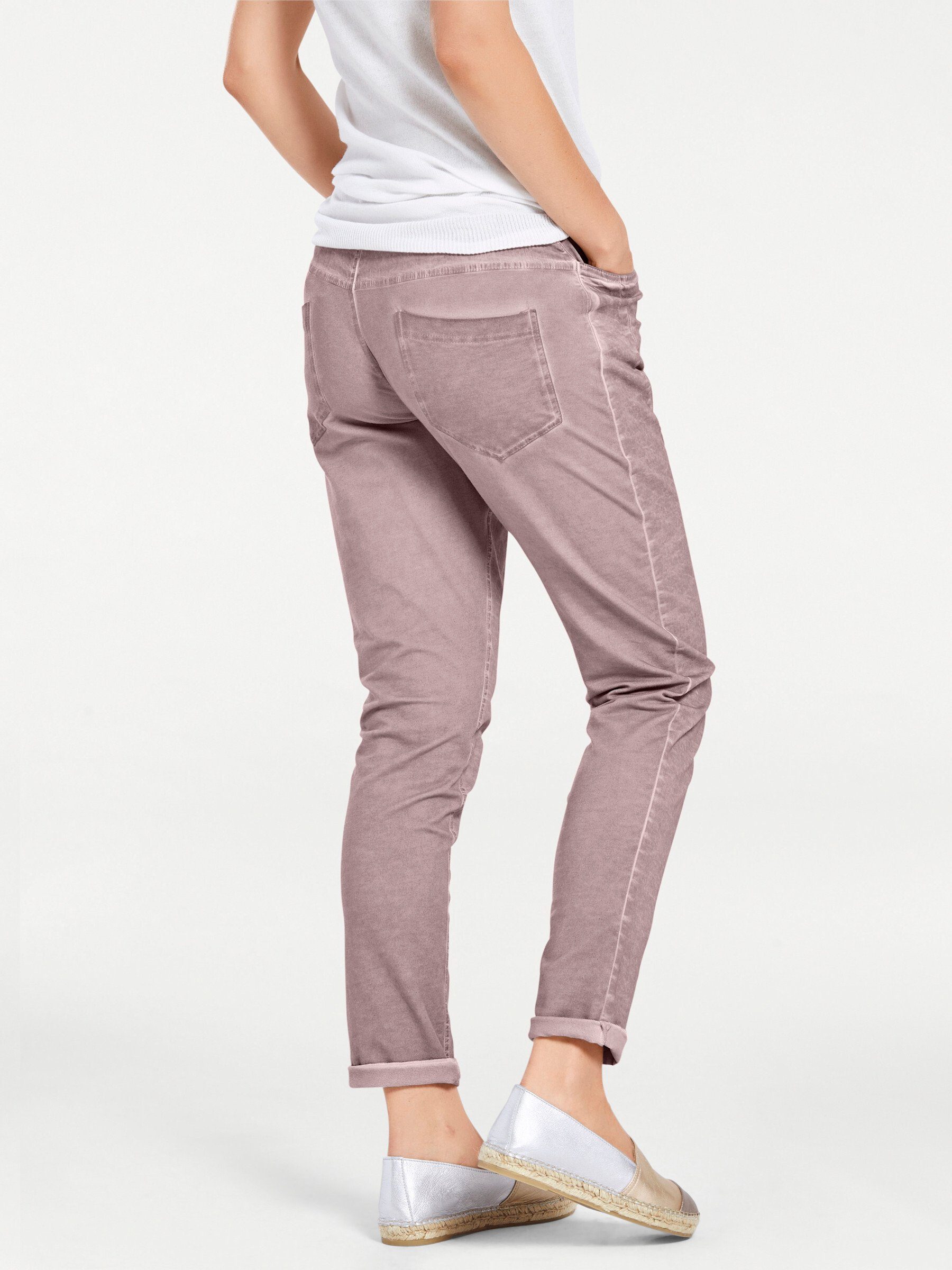 77 cm rosé heine Jerseyhose ca. Innenbeinlänge