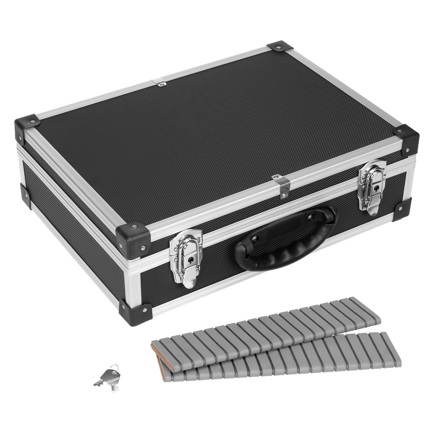 anndora Werkzeugkoffer Alukoffer, variable Fächerunterteilung - komfortabler Tragegriff