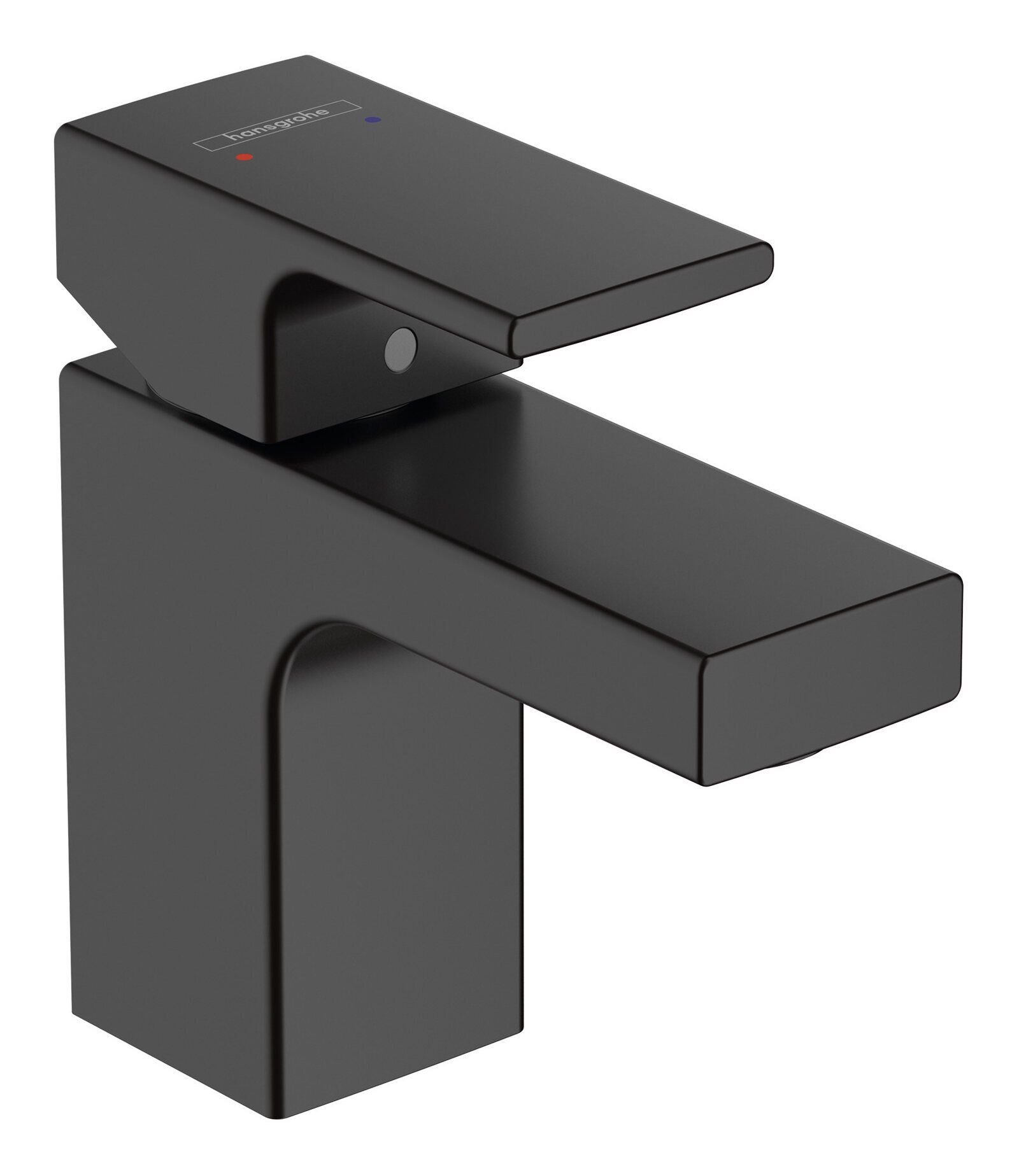 hansgrohe Waschtischarmatur Vernis Shape 70 Waschtischmischer mit Zugstangen-Ablaufgarnitur Ausladung