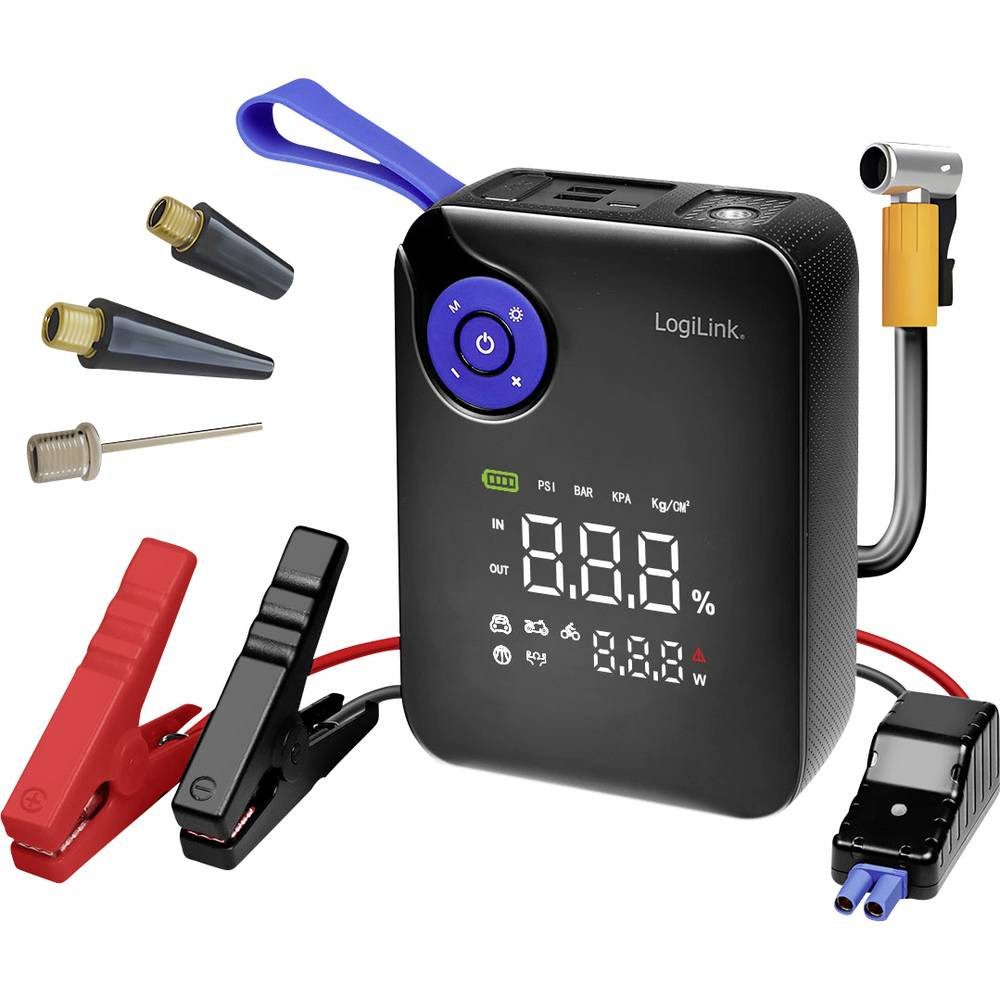 LogiLink PA0358 Starthilfegerät Starthilfekabel