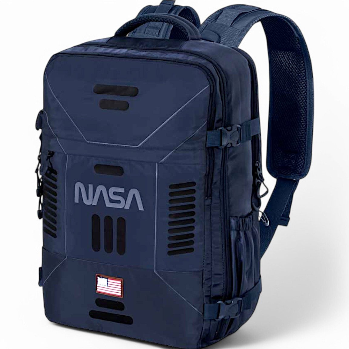 NASA Rucksack Raumschiff, Handgepäck, Reiserucksack mit Laptopfach 47 cm