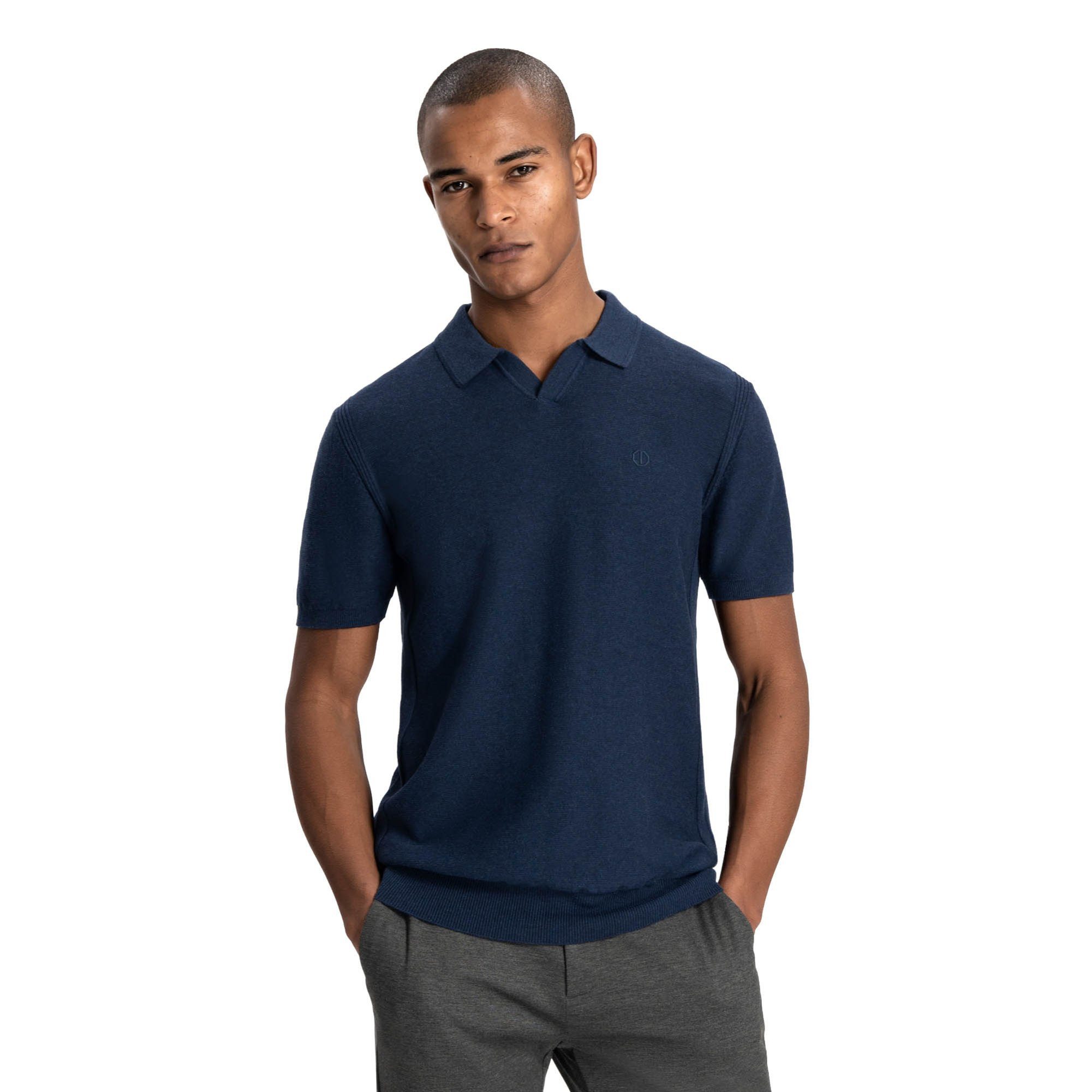 Dstrezzed Poloshirt Herren Poloshirt 1er Pack Baumwolle (Packung, 1er Pack)