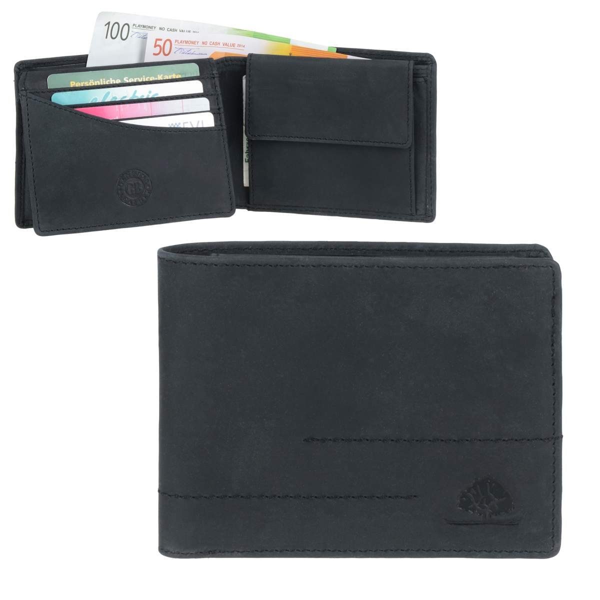 Geldbörse Vintage Revival Black