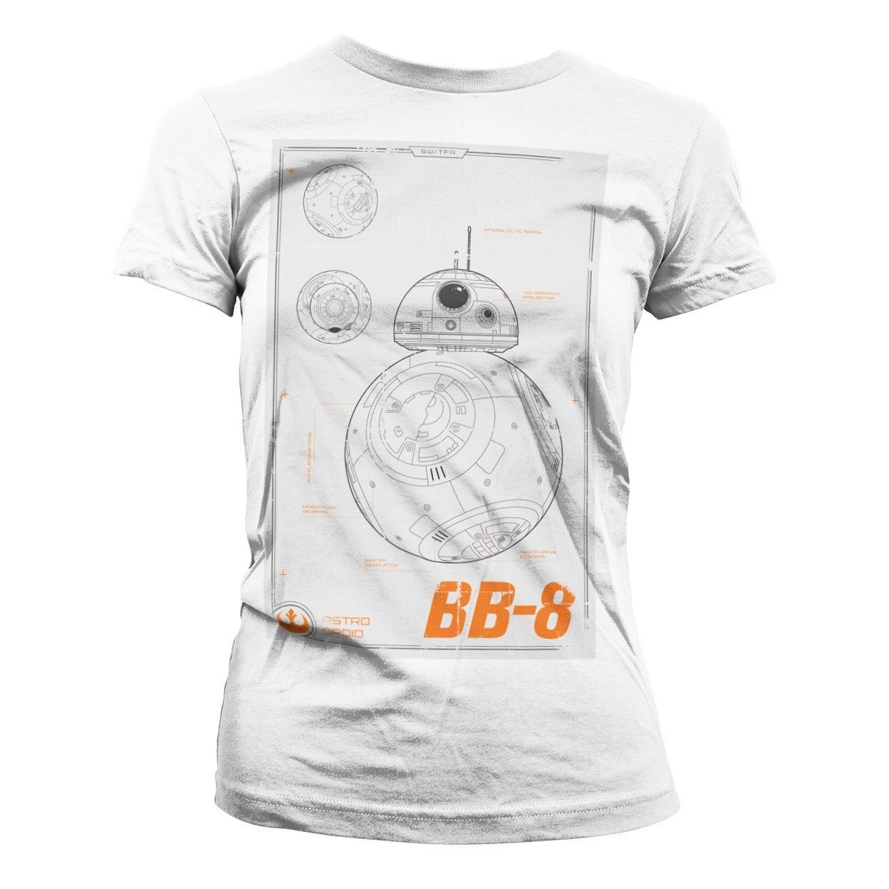 Metamorph T-Shirt Girlie Shirt BB-8 Blueprint