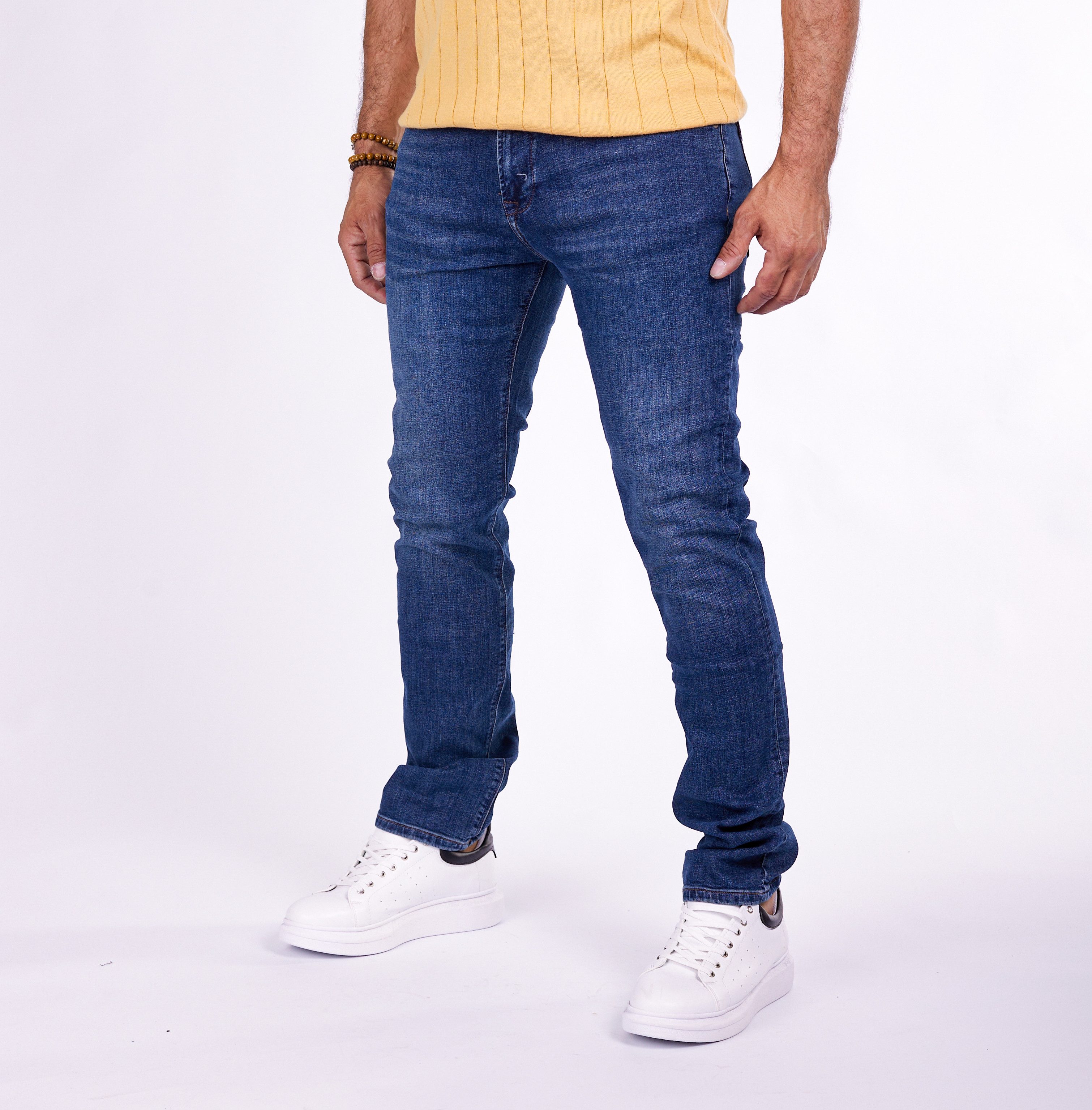 Denim Distriqt Slim-fit-Jeans Regular Fit Herren Jeanshose mit Stretchantei günstig online kaufen