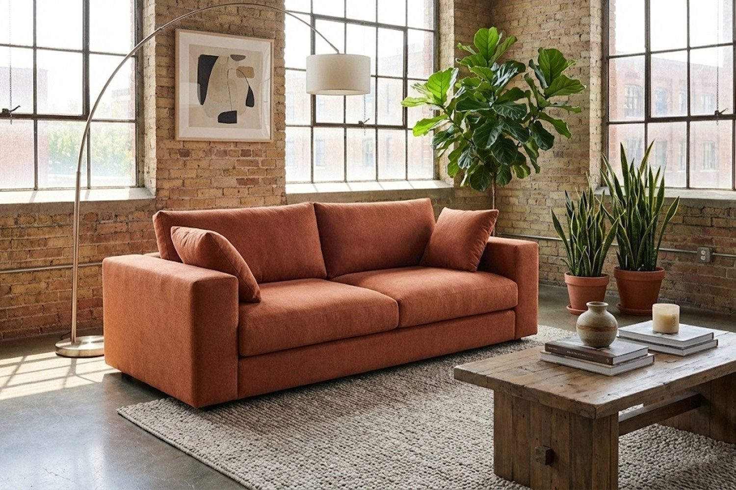 KAWOLA 3-Sitzer AMINA Stoff Couch - Gemütlichkeit - Wohnzimmer Sofa - 3 Sitzer, Modernes Sofa für Drei, hochwertiger Bezug, toller Sitzkomfort