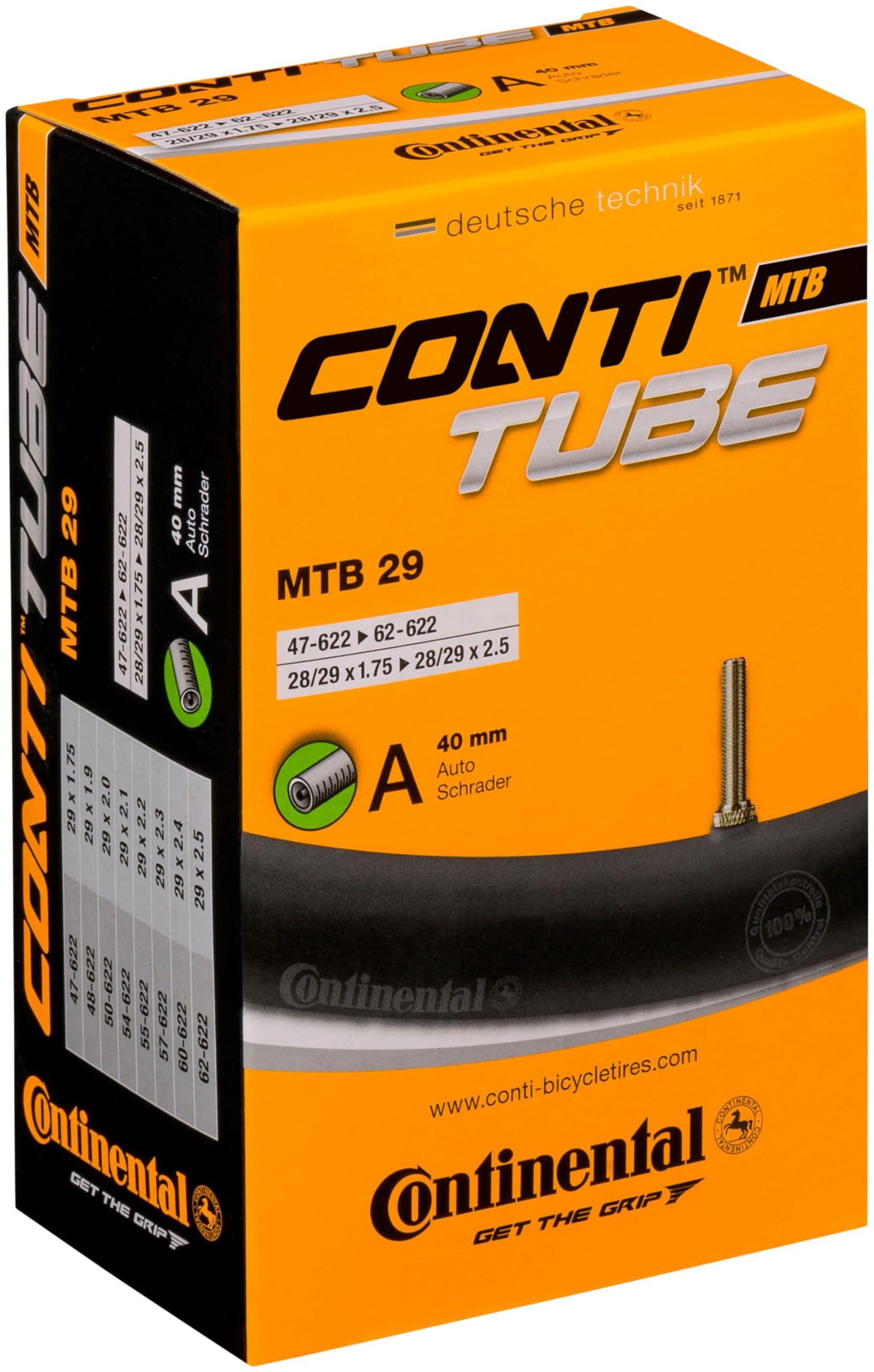 CONTINENTAL Fahrradschlauch Mtb 29, One Size, (1-St)