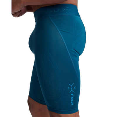 2xU Trainingsshorts Kompressionsshorts Force Compression Shorts (1-tlg) Kompressionsunterstützung für Adduktoren, Gesäß, Quadrizeps