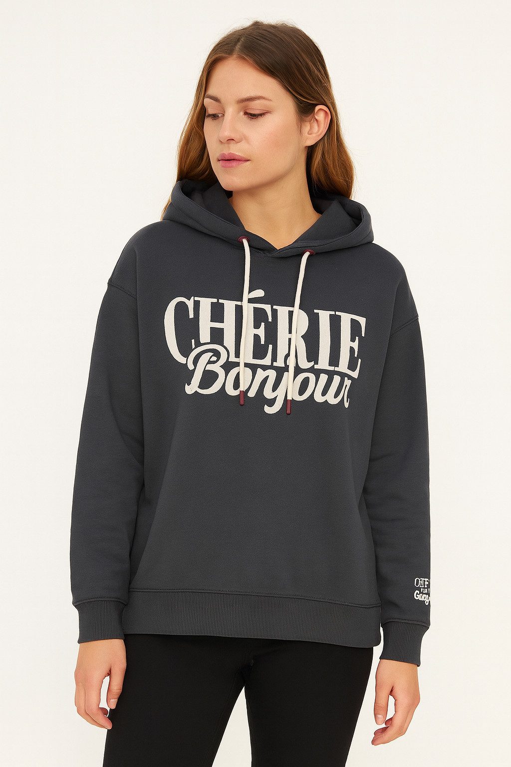 Eight2Nine Hoodie Moderner Frontprint (1-tlg) EIGHT2NINE günstig online kaufen