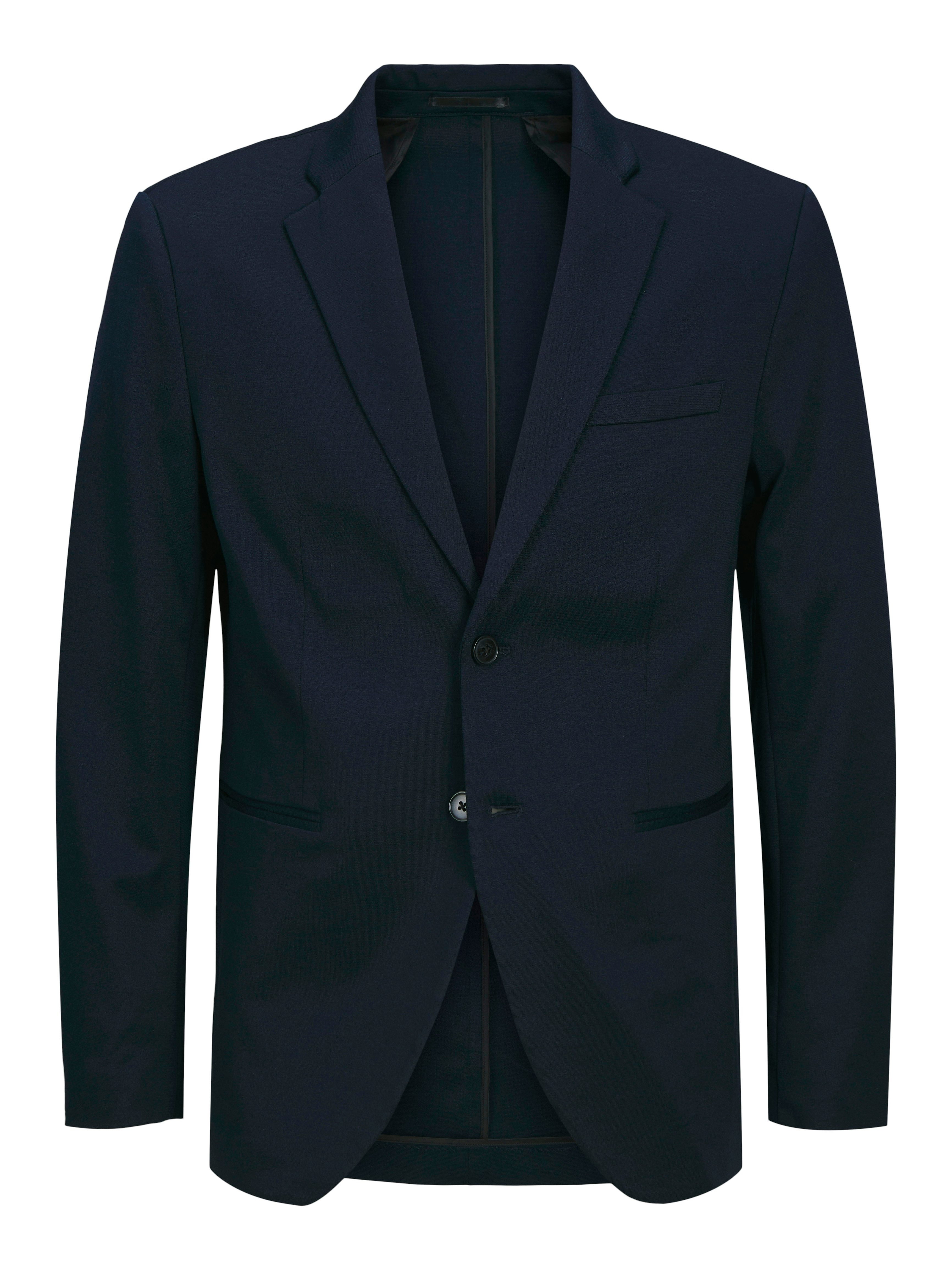 Jack & Jones Sakko JPRJAXON Jersey Blazer mit Stretch für stylischen Look meliert, modisch, slim fit, Materialmix