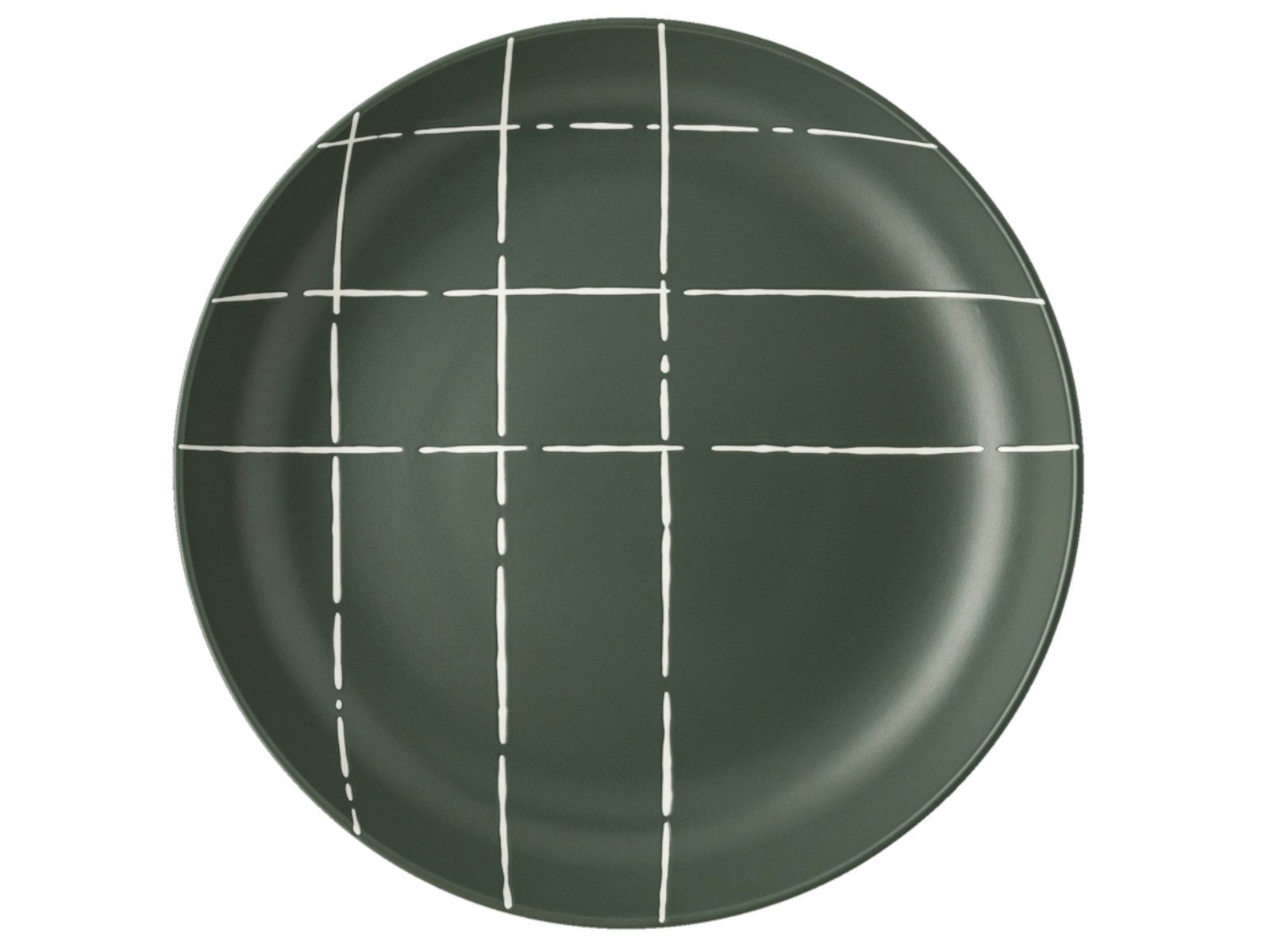 Thomas Porzellan Suppenteller FUN Karo dark Suppenteller 23cm