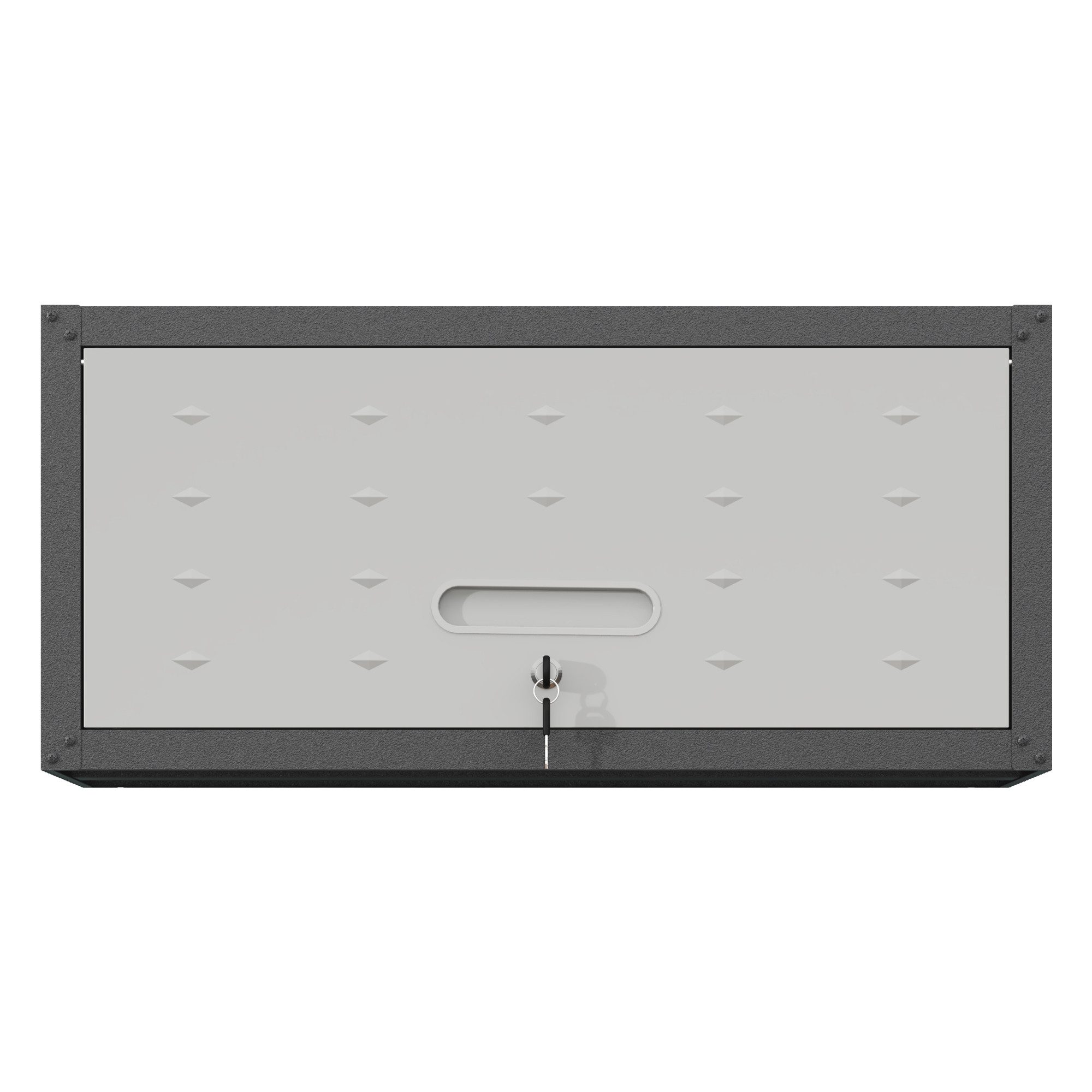 BBWL Werkzeugschrank Metall Wandschrank abschließbar wandmontiert Stahl Hängeschrank Werkzeugschrank Garage Werkstatt Keller Küche 75 cm