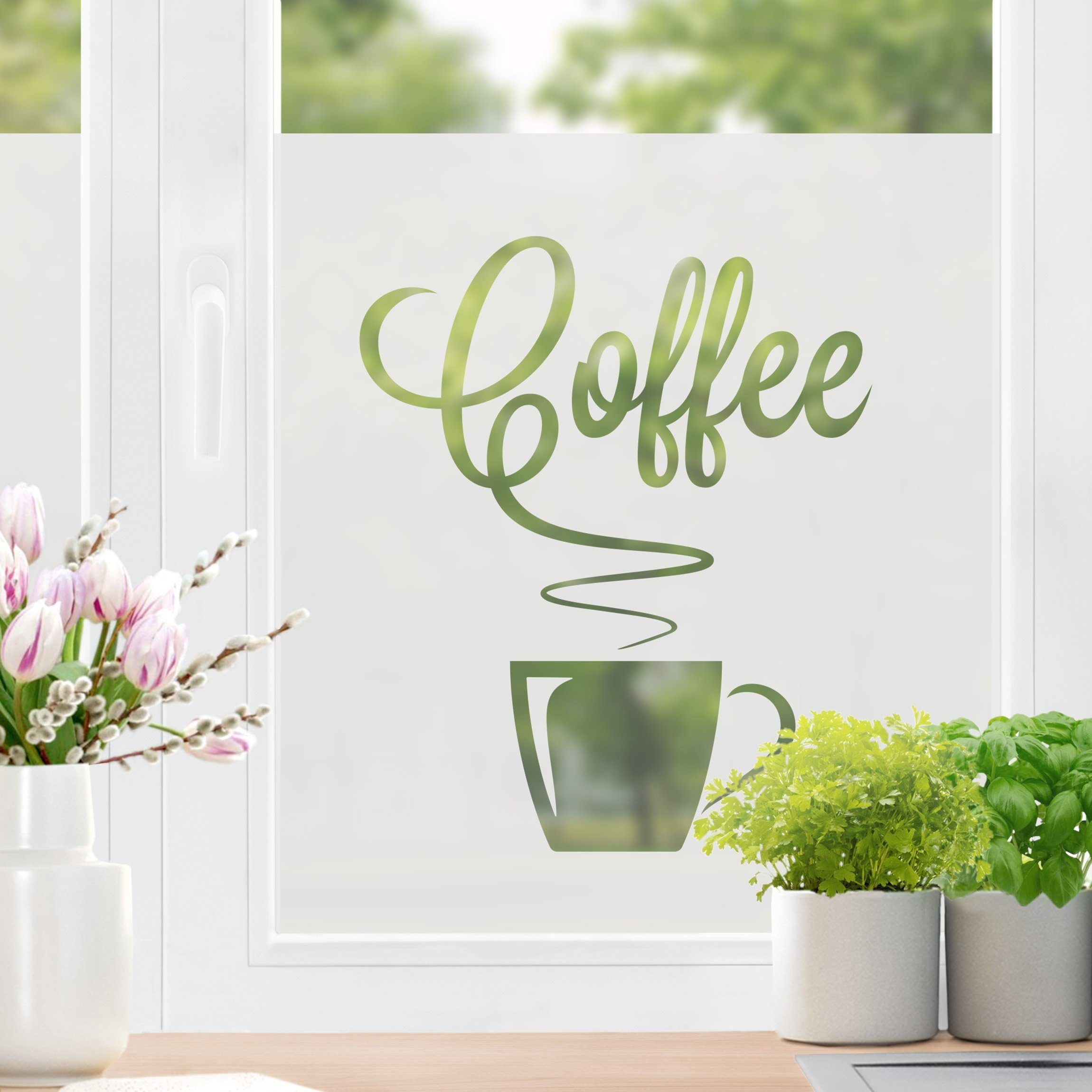 Bilderdepot24 Fensterfolie statisch haftend Motiv Fensterdeko günstig online kaufen