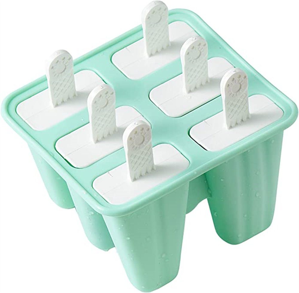 9er Set Eisformen Aus Silikon | BPA-frei Für Eis Am Stiel