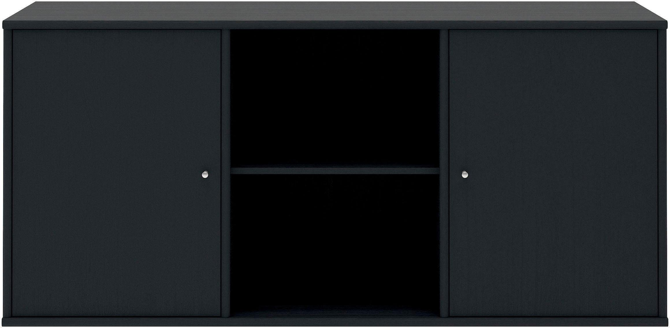 Hammel Furniture Sideboard Mistral, Hochwertig Schrank, hängend/stehend montierbar, mit zwei Türen, B: 133 cm, anpassungsbar Designmöbel