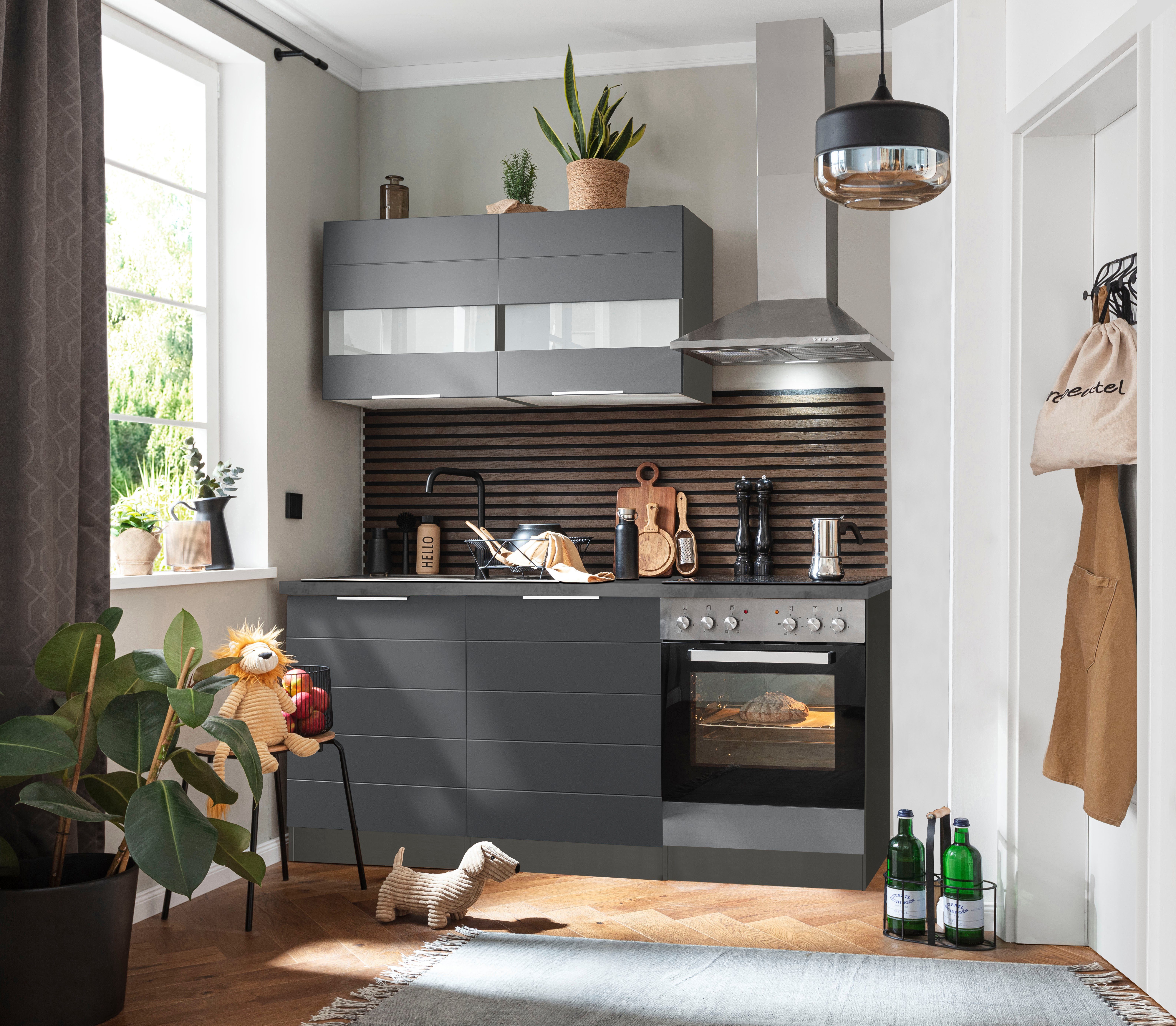 KOCHSTATION Küchenzeile KS-Luhe, 180 cm breit, günstig online kaufen