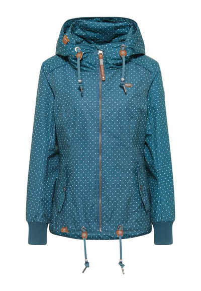 Ragwear Allwetterjacke DANKA DOTS Nachhaltige & Vegane Mode Damen