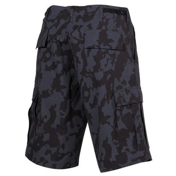 MFH Outdoorhose US Bermuda, BDU, Rip Stop, night-camo XXXL