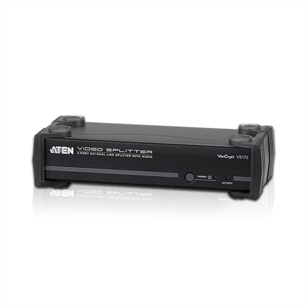 Aten VS172 DVI Dual Link Video-/Audiosplitter, 2fach Audio- & Video-Adapter