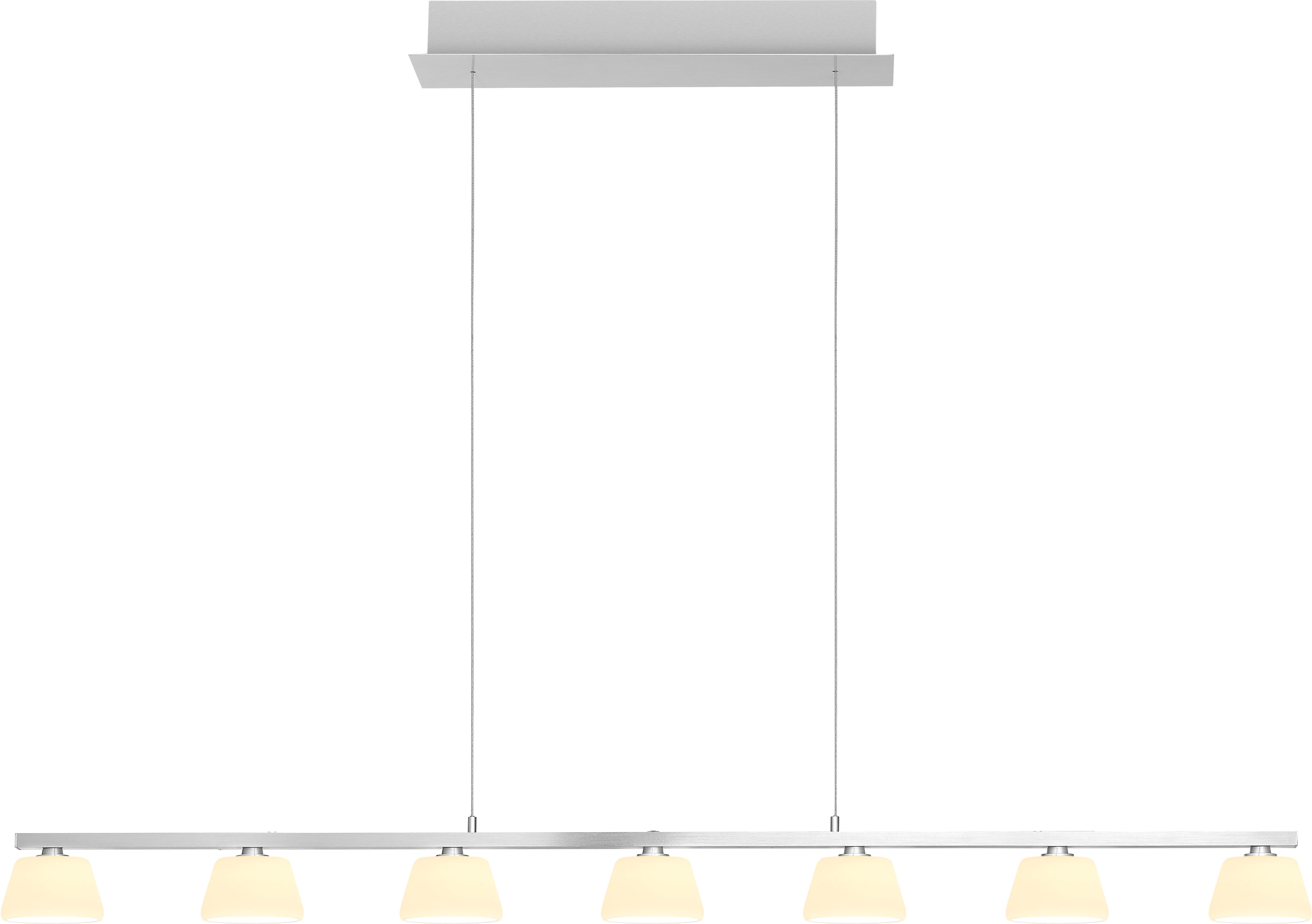 HELL höllisch gutes Licht LED Pendelleuchte JANE, LED fest integriert, Extra-Warmweiß, Tastdimmer, Dim to warm, Stufenlos höhenverstellbar