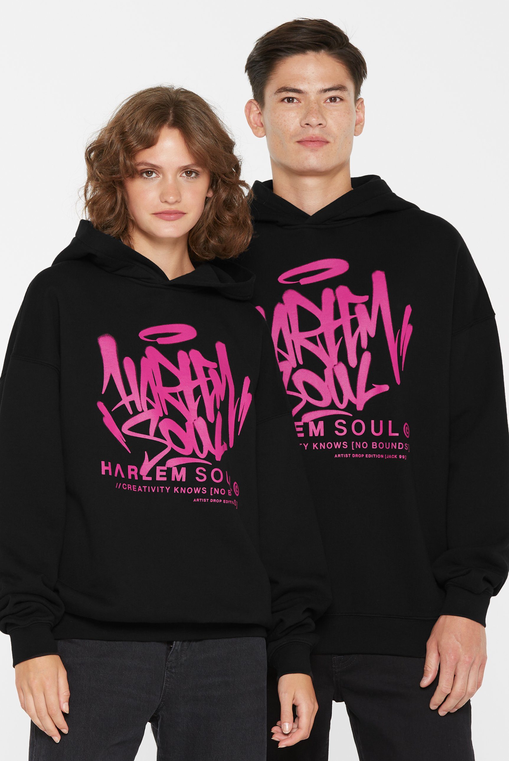 Harlem Soul Kapuzensweatshirt mit Bio-Baumwolle