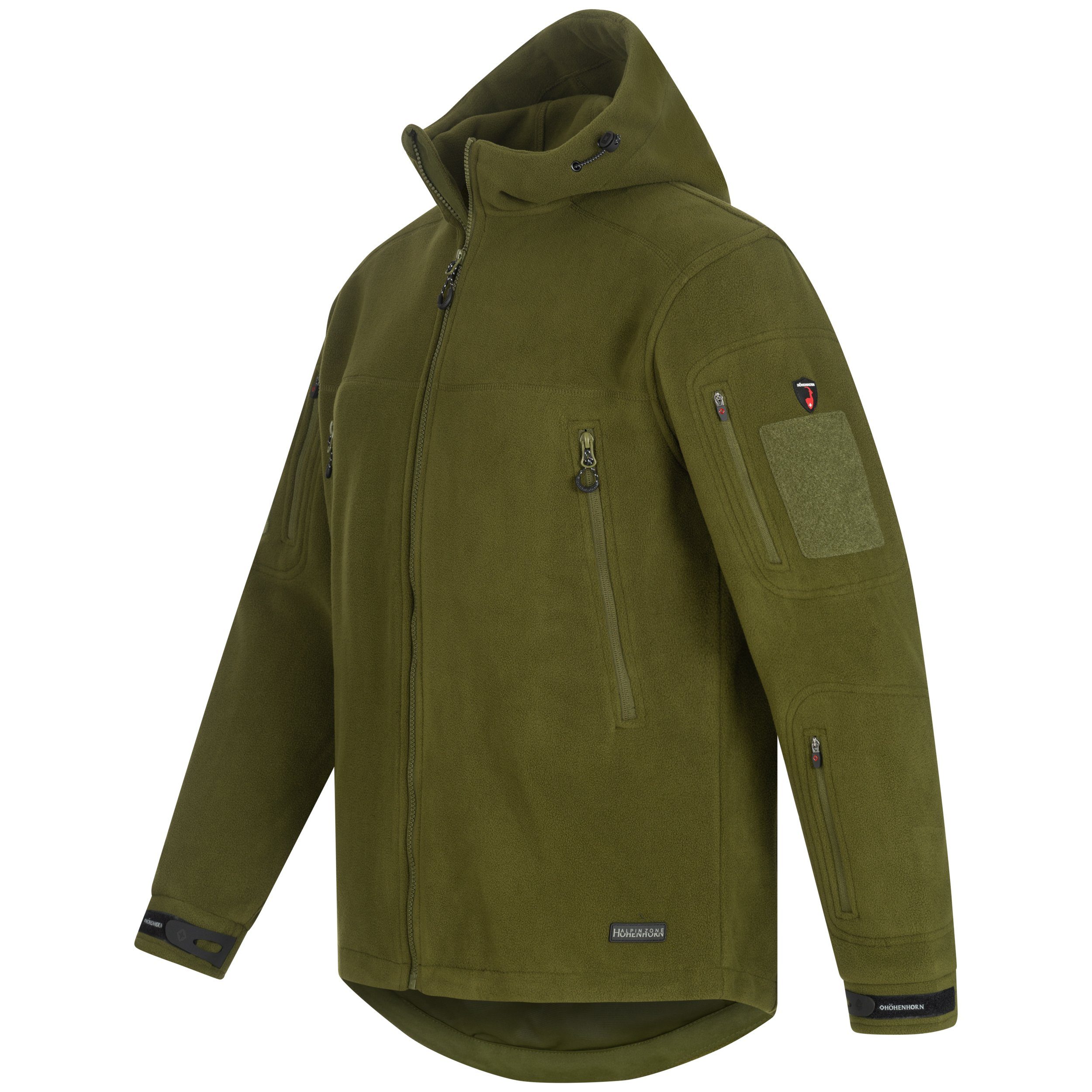 Höhenhorn Fleecejacke Biferten Herren Militär Fleecejacke günstig online kaufen