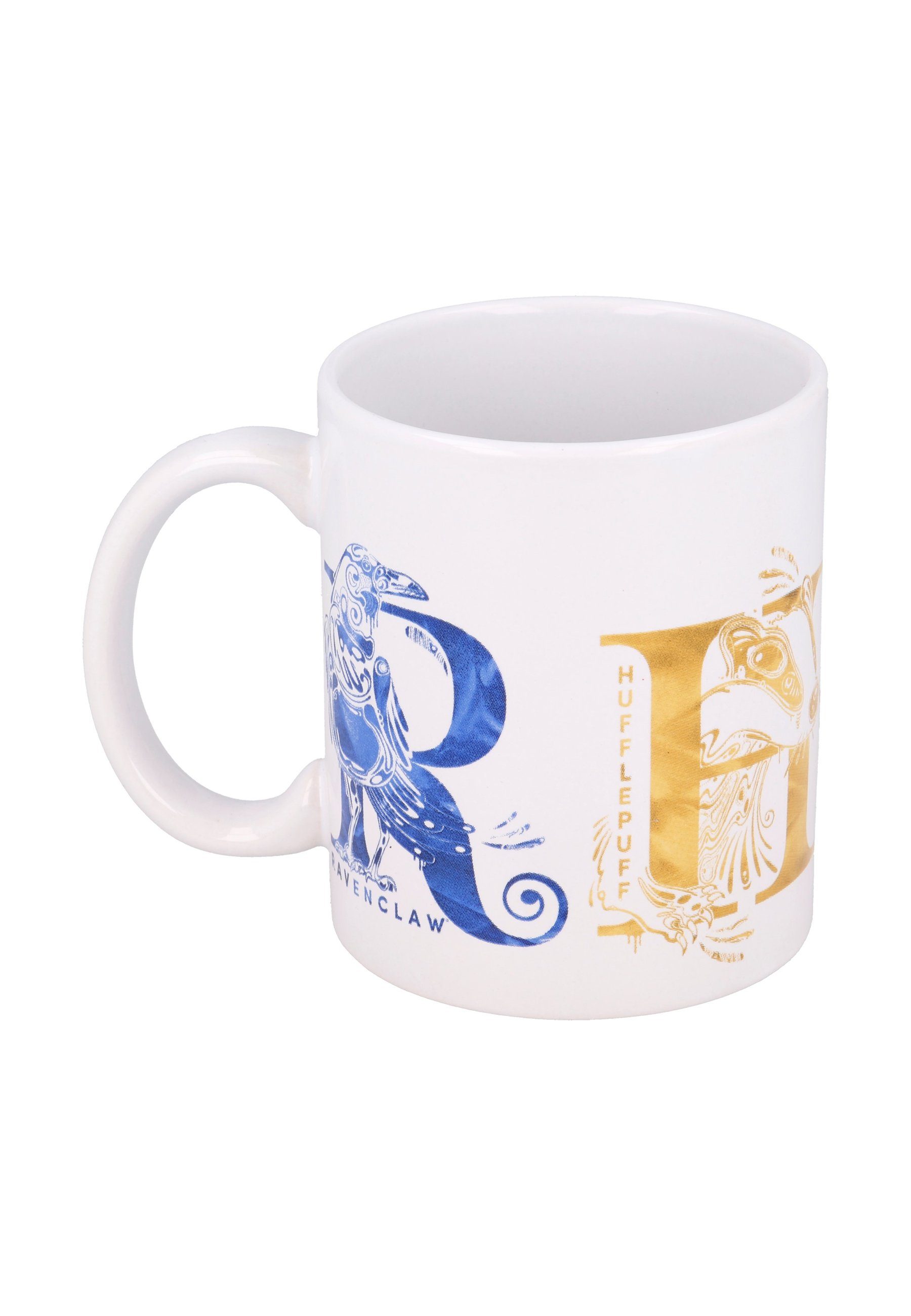 Harry Potter Tasse Häuser Kinder-Becher Tasse, aus Keramik im Geschenkkarton