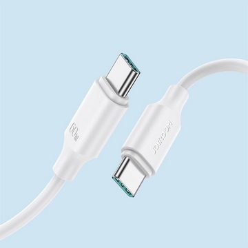 JOYROOM S-CC060A9 B Smartphone-Kabel, USB-C, USB-C (100 cm), Aufladekabel für Apple, Samsung, Huawei, Xiaomi uvm.