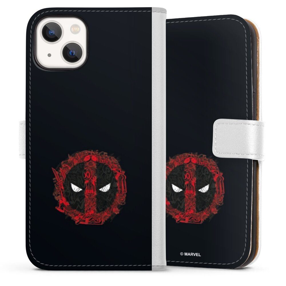 Marvel Deadpool Handyhülle Für IPhone 11 – Mit Wade Wilson Symbol, Schwarz-rot