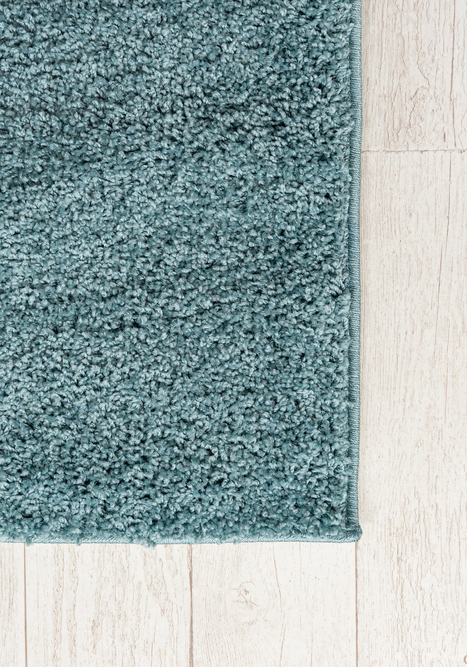 Shaggy cm, Wohnzimmer Teppich x 30 für / mm Türkis Pflegeleicht, Rechteckig, Hochflor-Teppich Hochflor Einfarbig Uni, Mazovia, Weich Blau, 150 Langflor, Höhe 7388A Blau 80 Türkis -