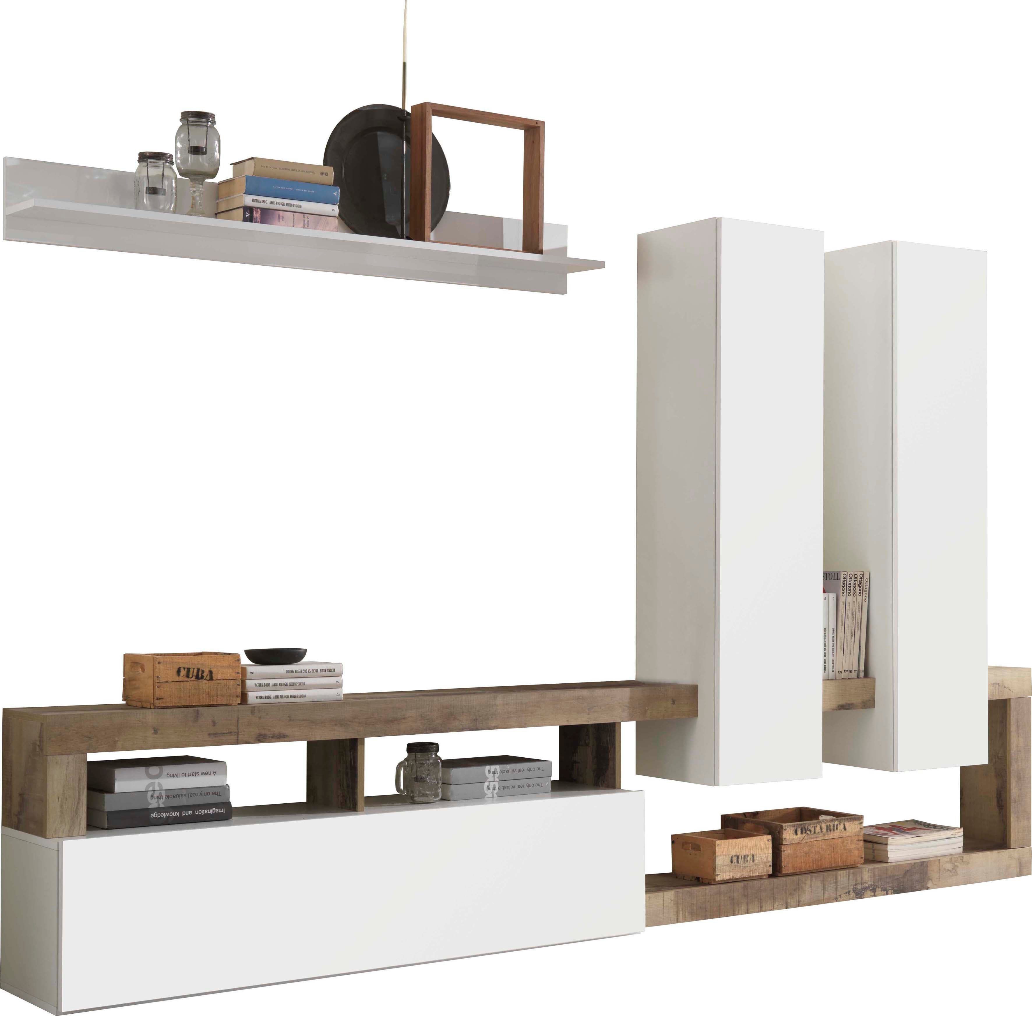 Home affaire Wohnwand Hamburg, (Set, 4-St)