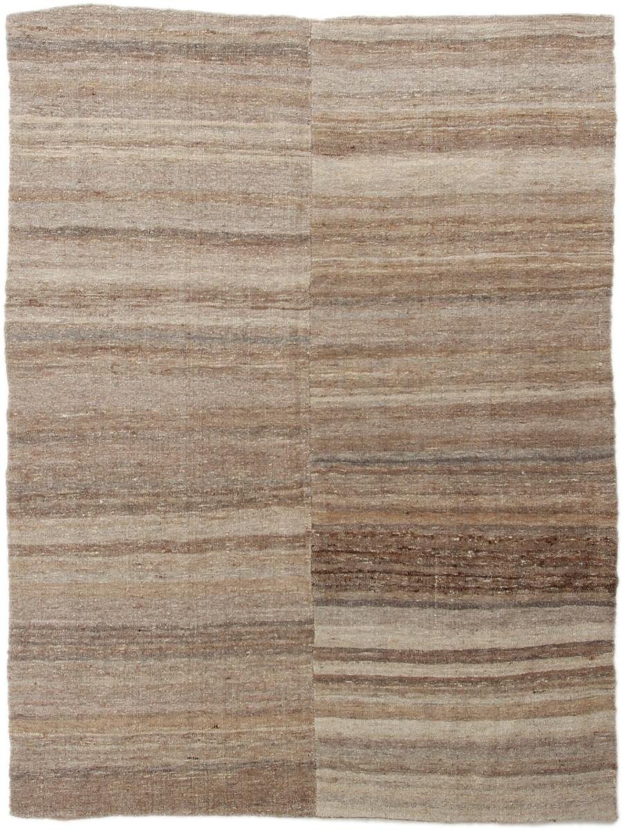 Orientteppich Kelim / Nain 145x193 Handgewebter Trading, rechteckig, Höhe: Orientteppich Perserteppich, 4 Antik mm Fars