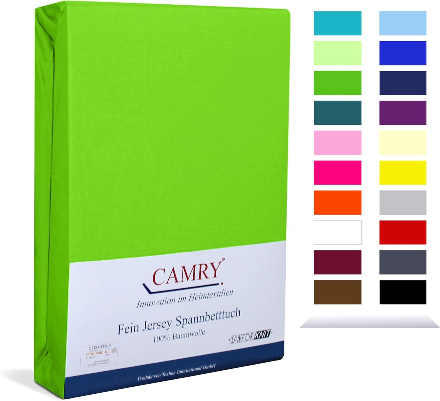 Camry Spannbettlaken CLASSIC, Jersey Baumwolle, Gummizug: günstig online kaufen
