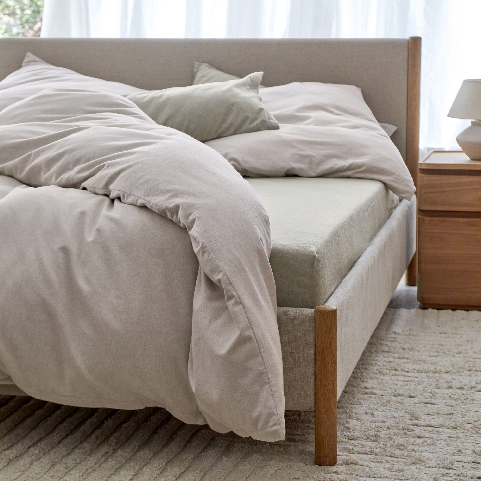 Urbanara Spannbettlaken Bettlaken Melloa I 50% günstig online kaufen