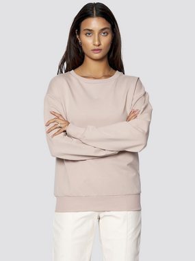 Freshlions Sweater Basic Sweatshirt in beige - L Ohne, Überschnittene Schulter