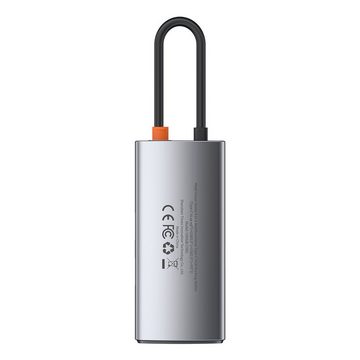 Baseus 4in1 Multifunktions-HUB USB Typ C - USB Typ C Stromversorgung 100 W Adapter